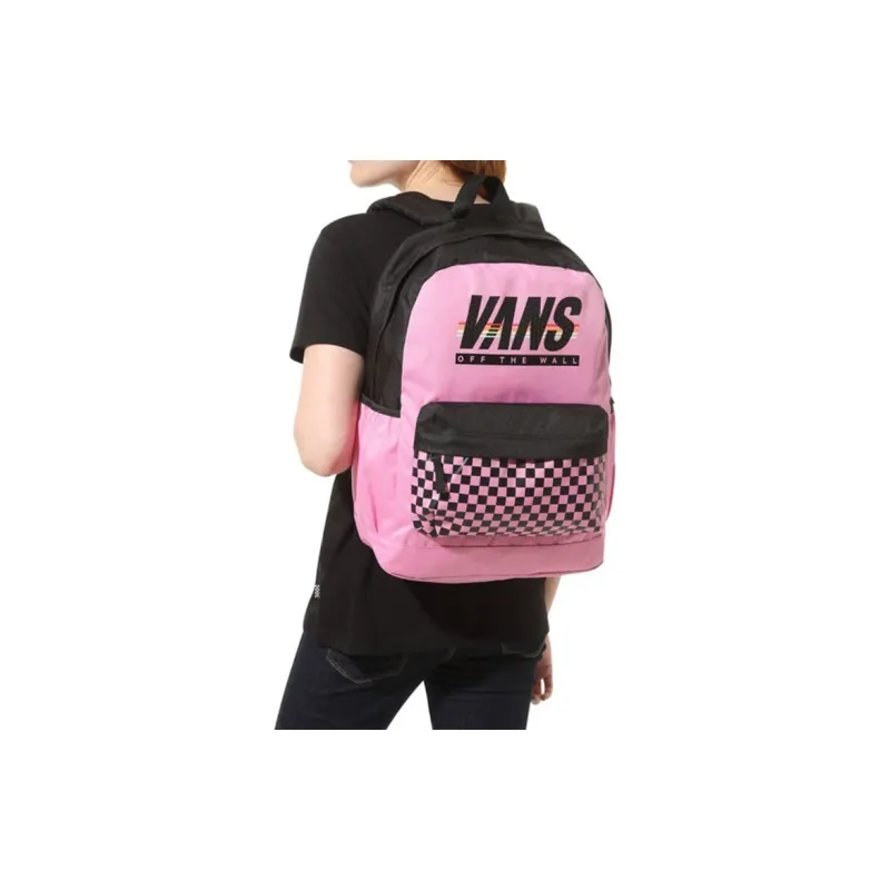 Vans Polyester Backpack Regular Women's Cherry Blossom Pink-4