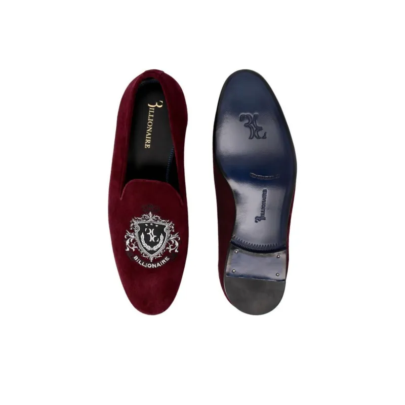 Billionaire Loafers Men Red-3