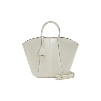 COCCINELLE Cow Leather Shoulder Bag Crossbody Bag Handbag Small Size Women's Coconut Milk White