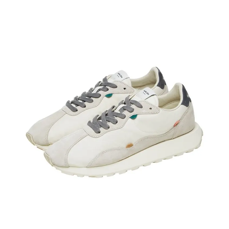 Norman Walsh Lightweight Low Top Casual Shoes Unisex Greige-2