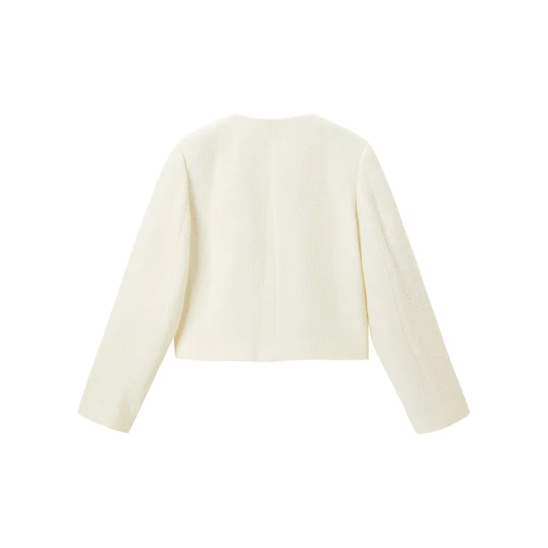 LEDIN Cropped Coats Women's-1