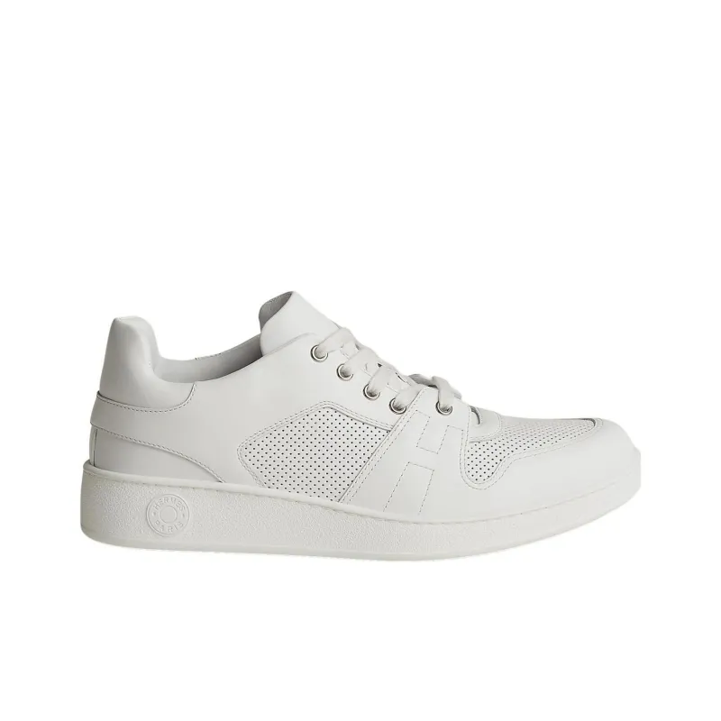 HERMES Free Low Top Skateboard Shoes Men's White-1