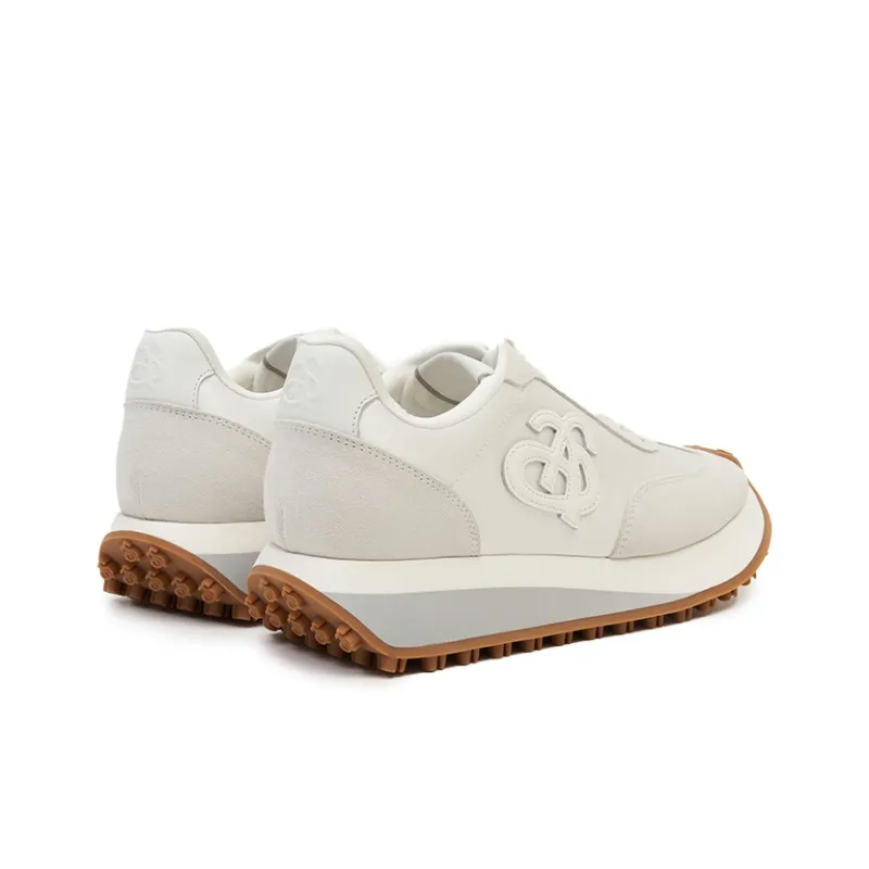 ANN ANDELMAN Low Top Ah Gan Shoes Women's Gray White-4