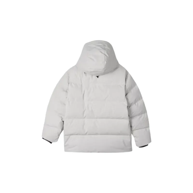 Skechers Colorful Down Jacket Men's Moon Rock Gray-1