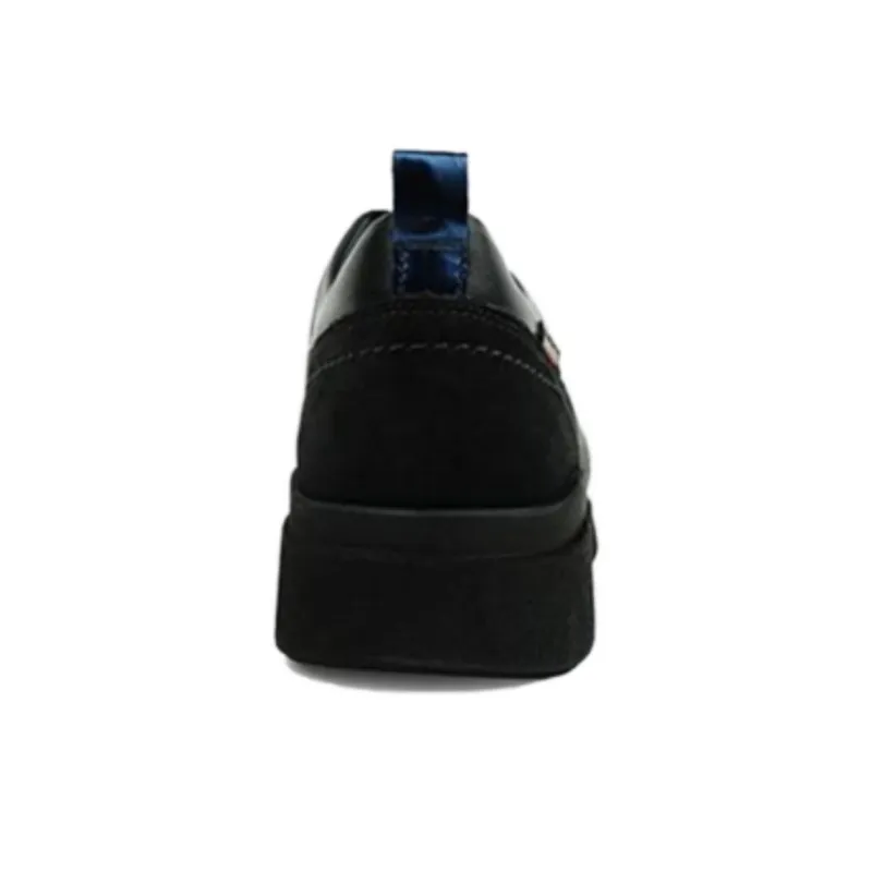 MEPHISTO Wear-Resistant Low-Top Casual Shoes Women's Navy Blue-3