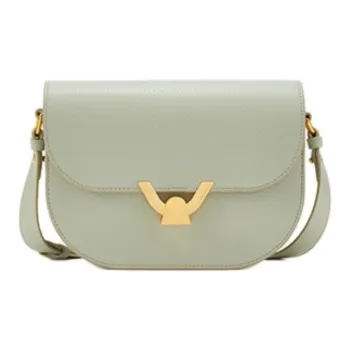 COCCINELLE Cow Leather Crossbody Bag Shoulder Bag Women's Celadon Green