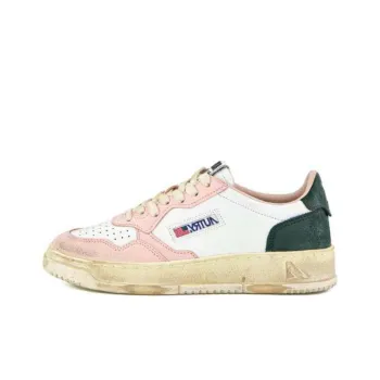 AUTRY Abrasion Resistant Low Top Skateboard Shoes Men's Pink