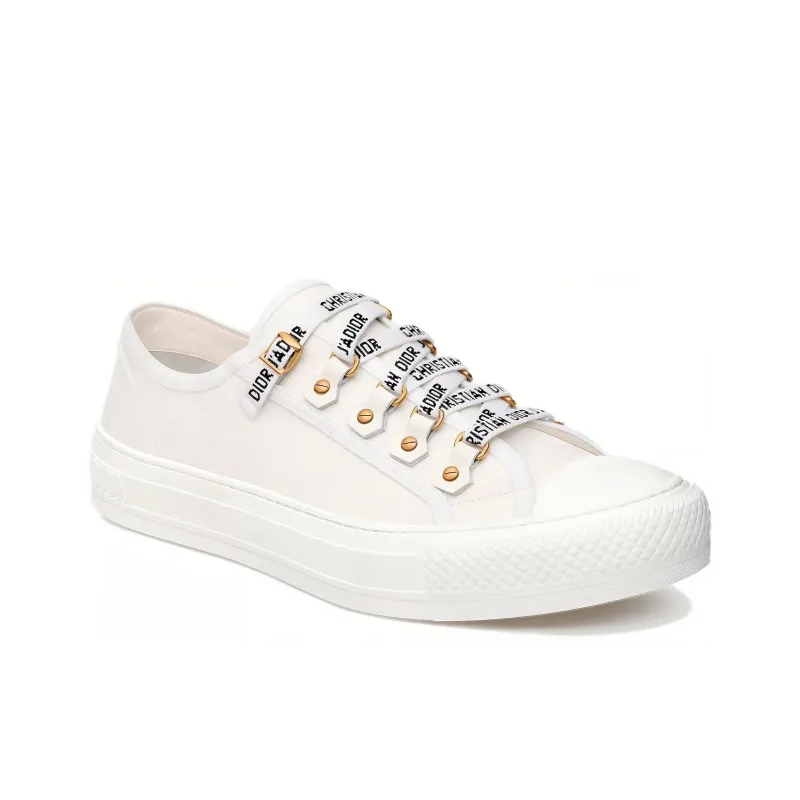 DIOR Walk'N'DIOR Low Top White Canvas Women's-2