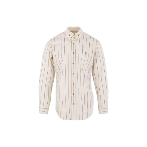 Vivienne Westwood Shirts Men Beige