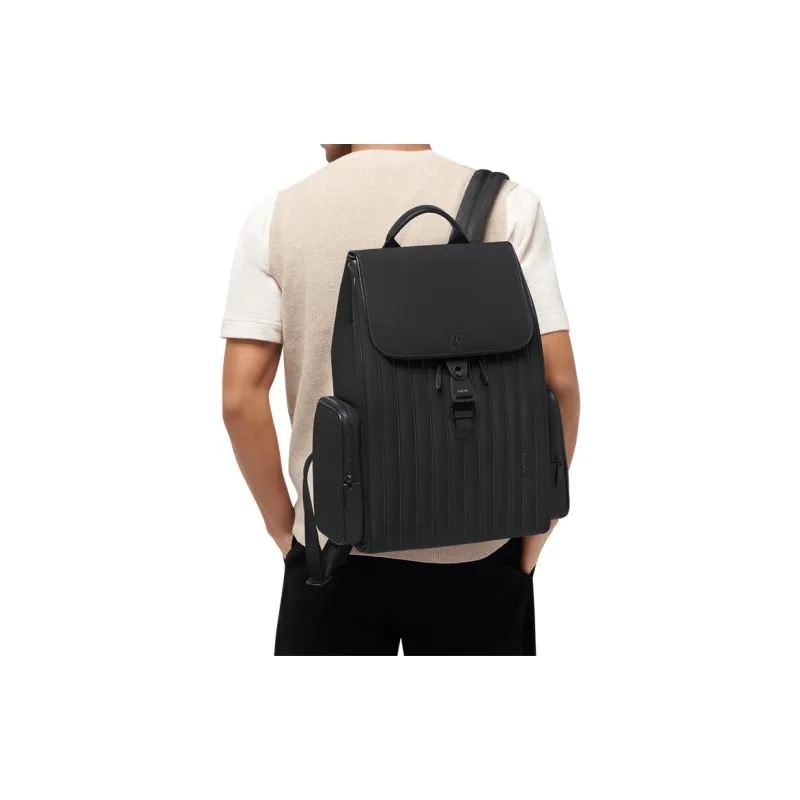 RIMOWA Never Still Nylon With Leather Backpack Regular Men's Black-7