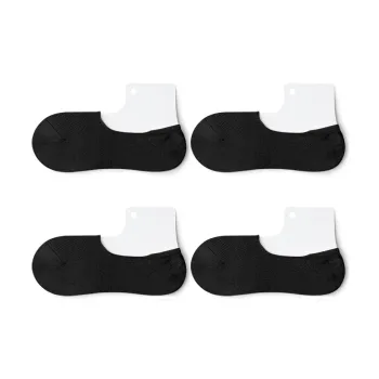 SHIWAJI No-Show Socks Men's 4 Pack
