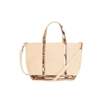Vanessa Bruno 100% Cotton Tote Bag, Shopping Bag, Shoulder Bag, Crossbody Bag, Handbag Extra Small Women's Cream