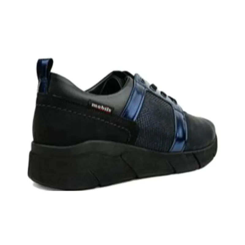 MEPHISTO Wear-Resistant Low-Top Casual Shoes Women's Navy Blue-1