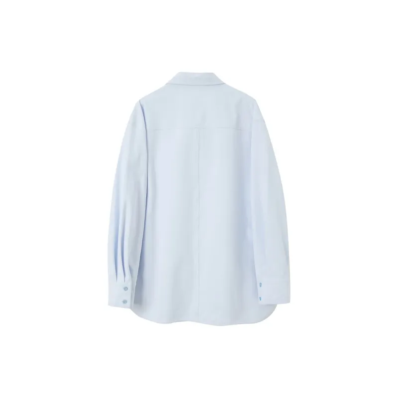 3COLOUR Shirts Women's Sky Blue-1