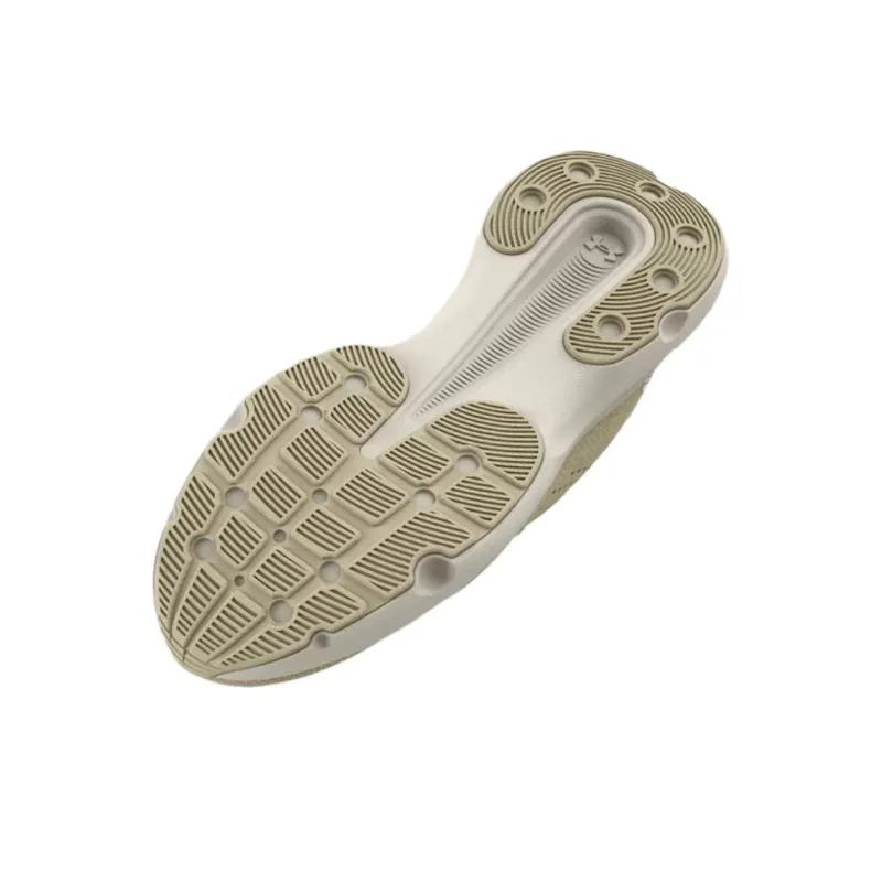 Under Armour Slip Resistant Breathable Low Top Casual Running Shoes Unisex Light Brown-4
