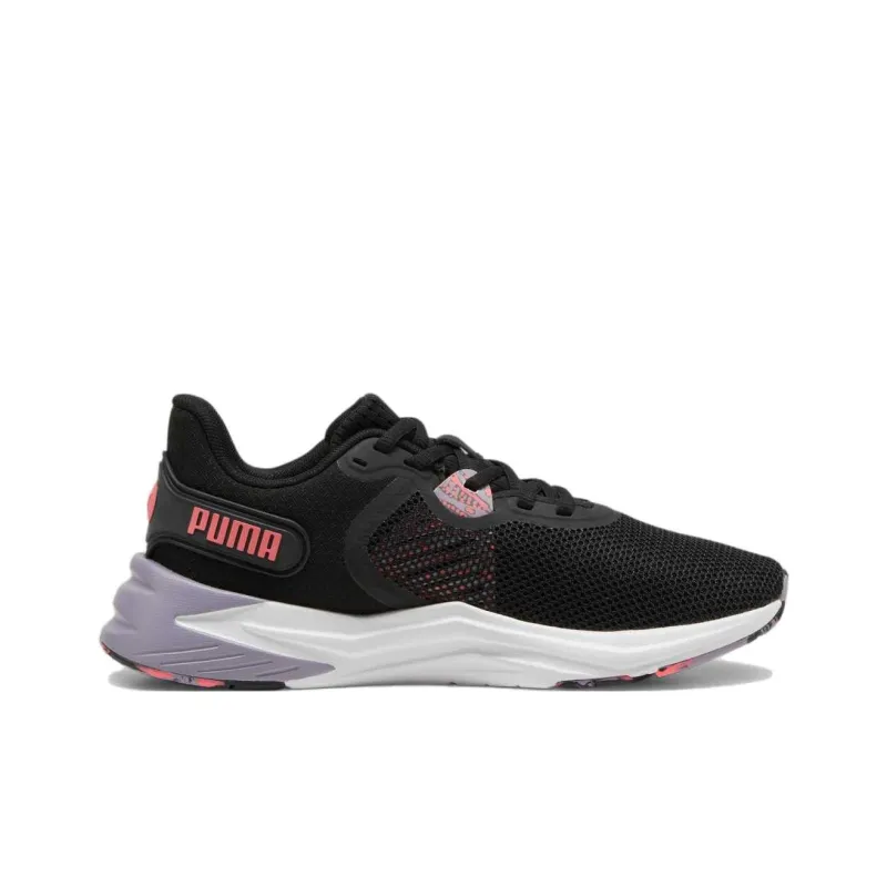 PUMA Disperse XT 3 Anti Slip Wear Resistant Low Top Training Shoes Women's Black Pink Gray-1