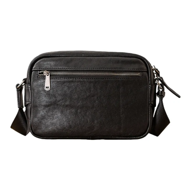 Back step Crossbody Bags Black-2