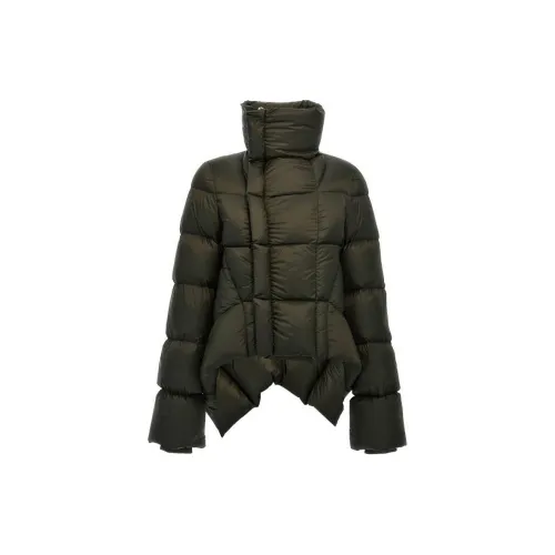 RICK OWENS Down Jackets Women's Green