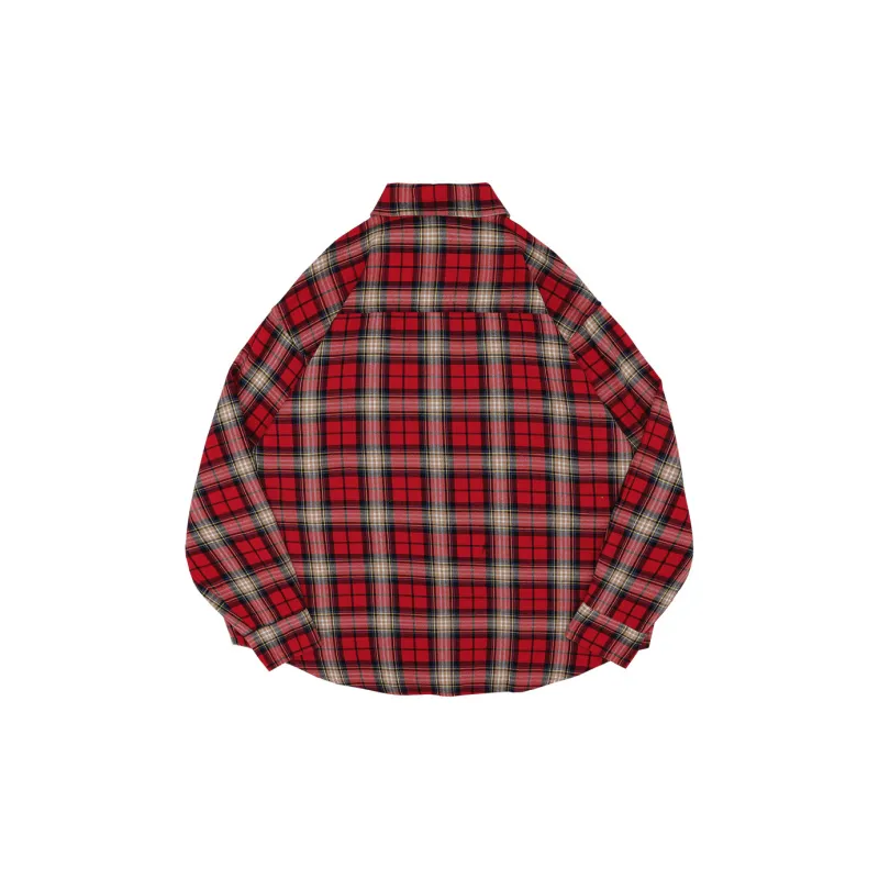 KIRHNE Shirts Unisex Red-1