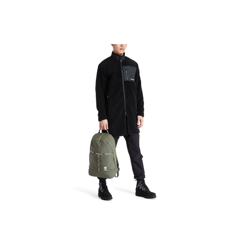 Timberland Nylon Backpack Unisex Army Green-2