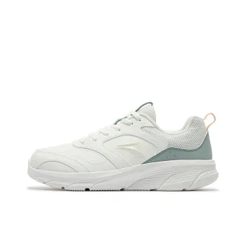 361° Non-slip Lightweight Low-Top Casual Running Shoes Women's White Green