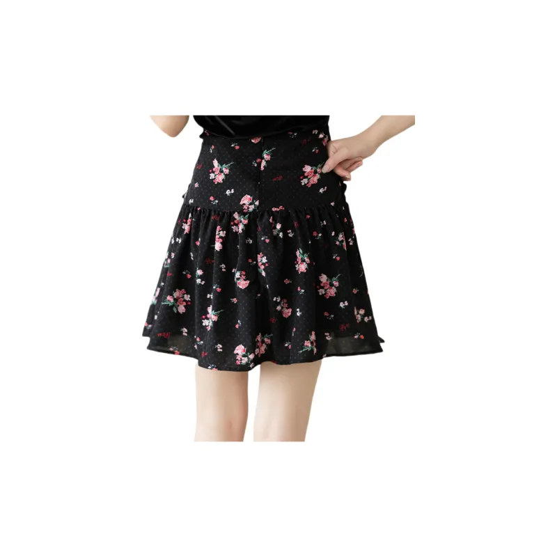 CLUB NEWS Casual Short Skirts Women's Multicolor-1