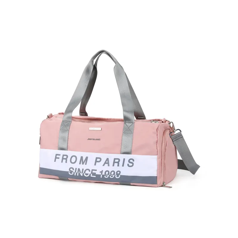 JEANSWEST Polyamide Body Bag Handbag Shoulder Bag Travel Bag Crossbody Bag Regular Unisex Royal Blue/Pink-9