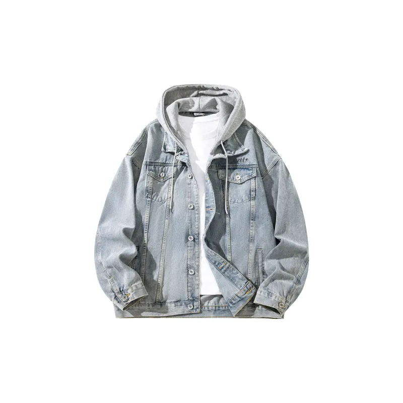 A.X.S.K Denim Jackets Unisex-10