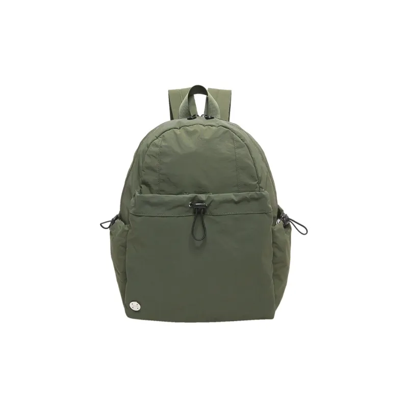 MINLUBAOLUO Fabric Versatile Korean Style Backpack For University Life Unisex Multicolor-4