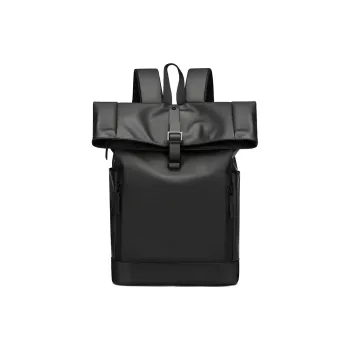 BAODIDAISHU Nylon Fabric Backpack Men's Black