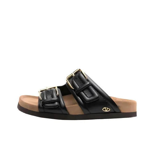 Valentino Fussfriend Double Strap Slip On Slides Women's