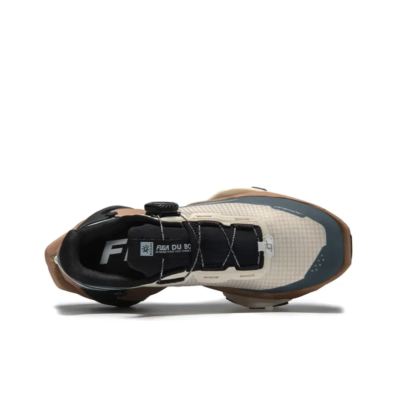 KAILAS FUGA DU BOA Running Shoes Men Low Top Cloud White Metallic Silver/Ink Black-12