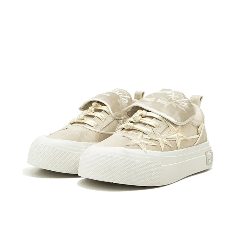 KAALIXTO Skateboarding Canvas Low 'Cream'-2