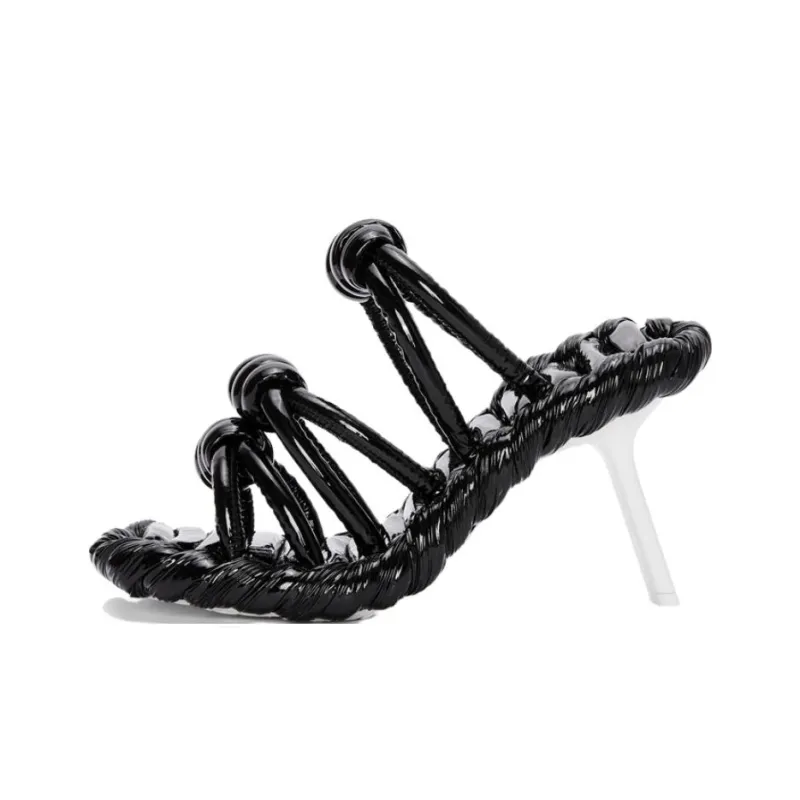 LOEWE Stylish Sandal 9cm Women's Black-0