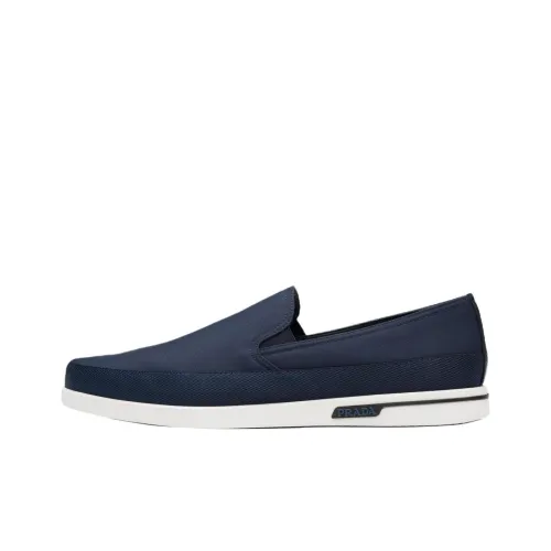 PRADA Casual Shoes Men Low-Top Dark Blue