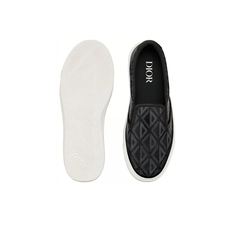 DIOR B101 Low Top Stylish Skateboarding Shoes Men's Black-5