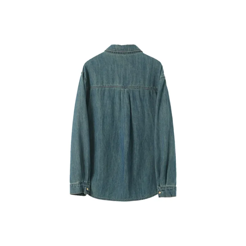 3COLOUR Shirt Women's Haze Blue-1