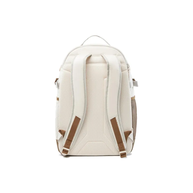 LiNing Basketball Collection Polyester Backpack Unisex Oat Gray & Brown & Millet Brown-3