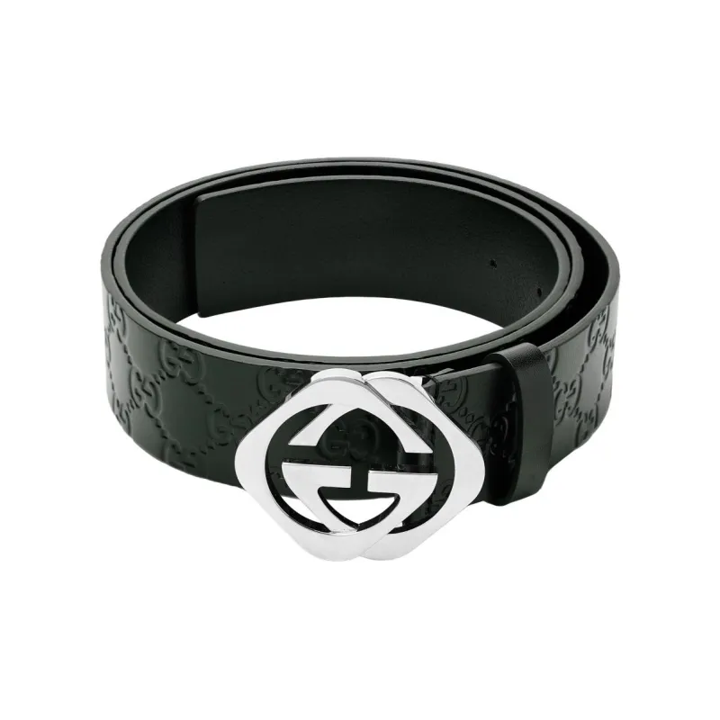 GUCCI Signature Leather Belts Men-2