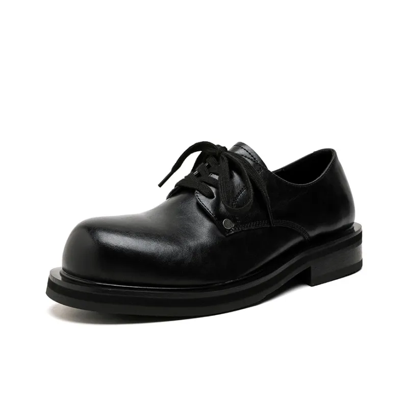 Chi Wolf Derby Shoes Casual Shoes Men's Black-1