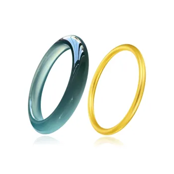 Moon Jewelry Agate Jade Bangles Women's