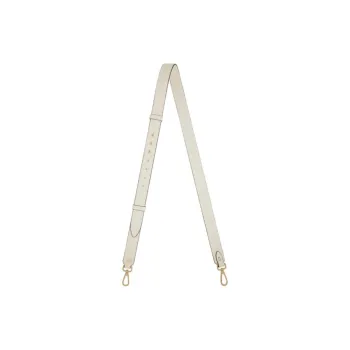 Strathberry Calfskin Bag Straps Women's Vanilla Studded Chestnut