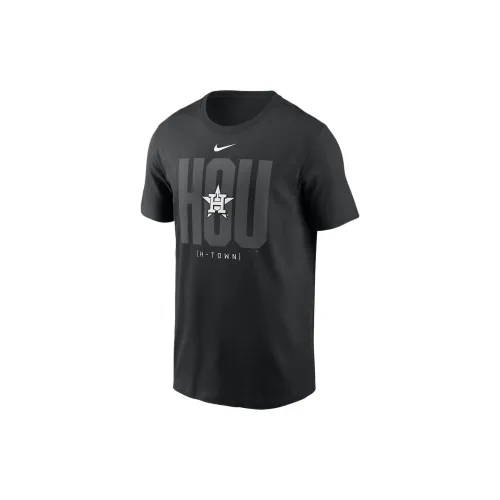 Mlb X Nike Houston Astros T-Shirts Men Black