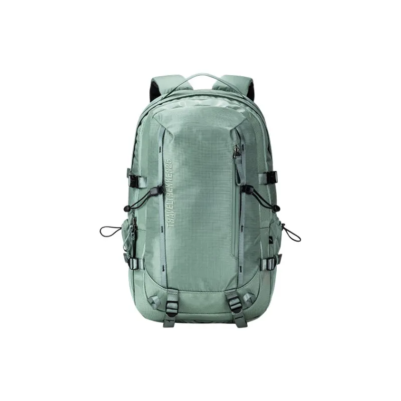 Anta Polyester Outdoor Baichuan Mountaineering Bag, Backpack Unisex Ethereal Green-0