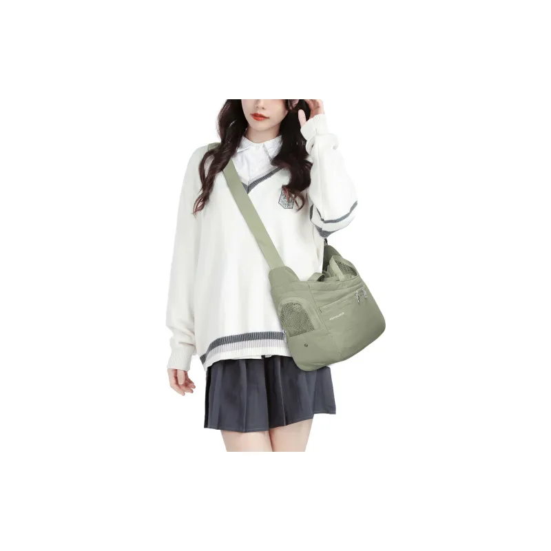 JEANSWEST Fabric One Shoulder Handbag Unisex Multicolor-14