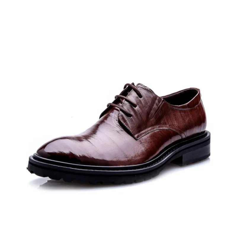 SHWEBALU Dress Shoes Men Low Top-10
