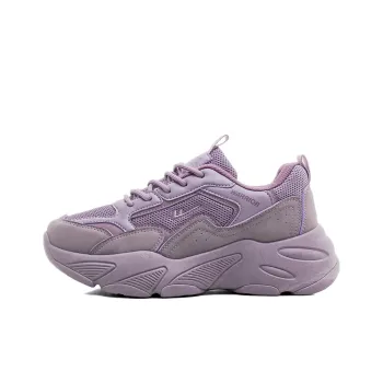 Warrior Cushioning Anti Slip Wear Resistant Breathable Lightweight Height Increasing Low Top Chunky Sneakers Women's