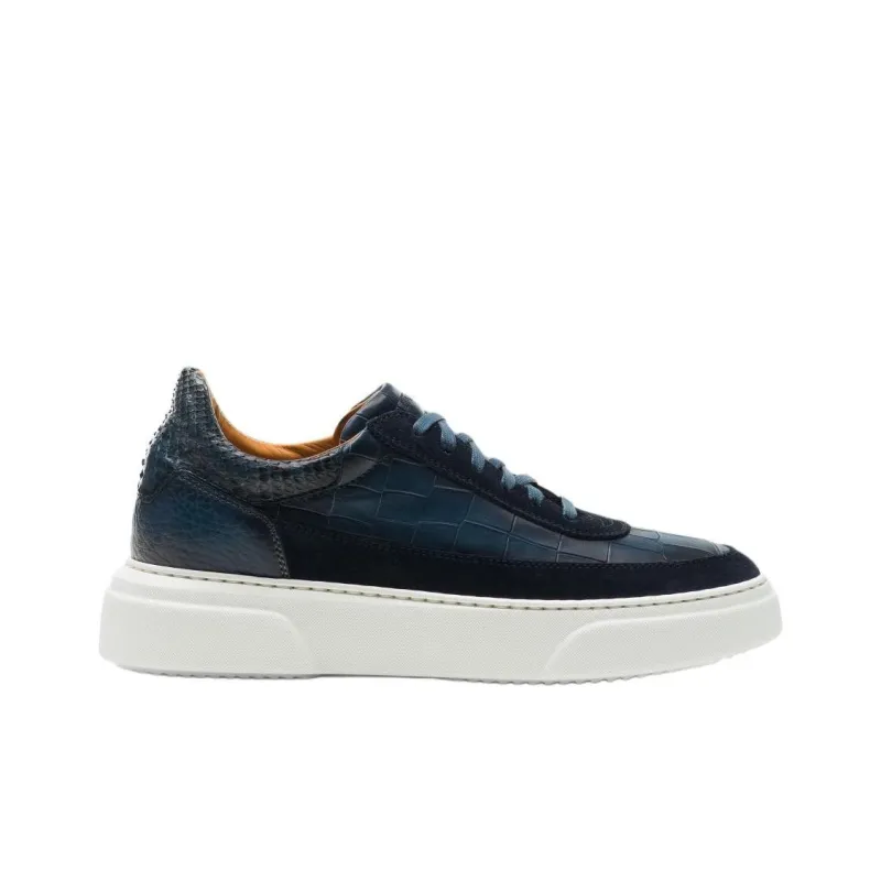 Magnanni Mia Low-Top Casual Shoes Women's Marine Blue-1