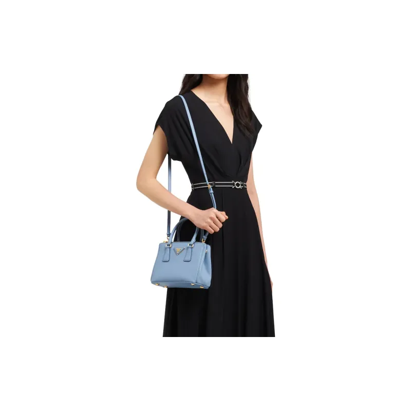 PRADA PRADA Luggage Collection Mini Women's Interstellar Blue-3