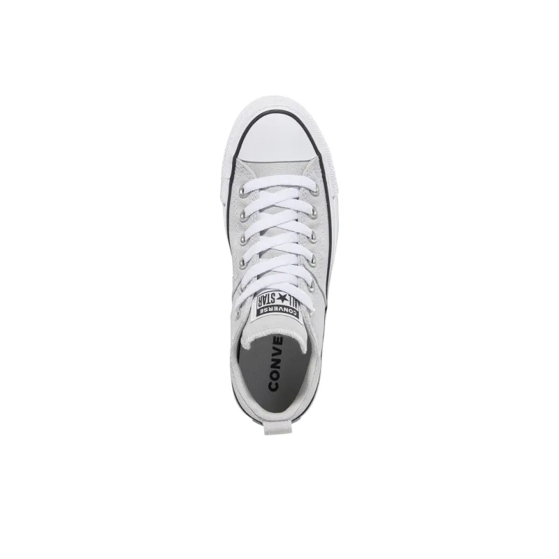 Converse Chuck Taylor All Star Anti Slip Wear Resistant Low Top Canvas Shoes Women's Gray White-3